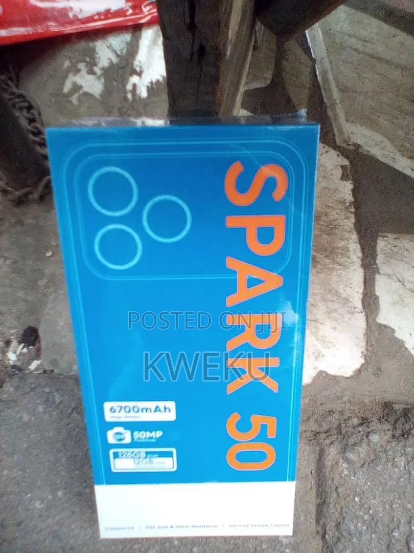 New Tecno Spark 50 128 GB Blue