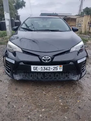 Toyota Corolla 2017 Black