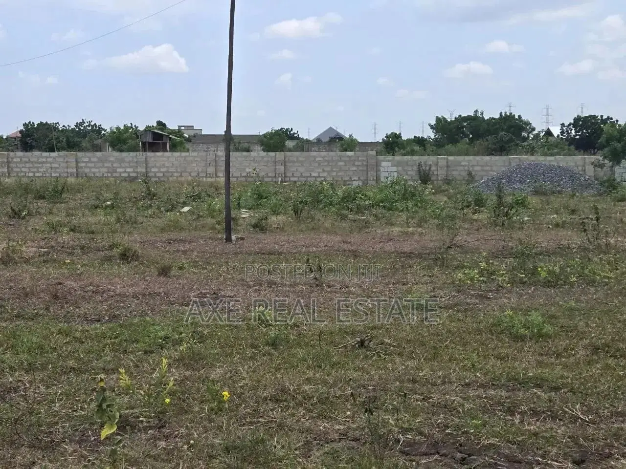 Secure Amazing Half Plot : Neatly Measured at New Ningo Prampram
