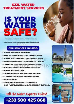 Water Treatment, Borehole Drilling and Construction