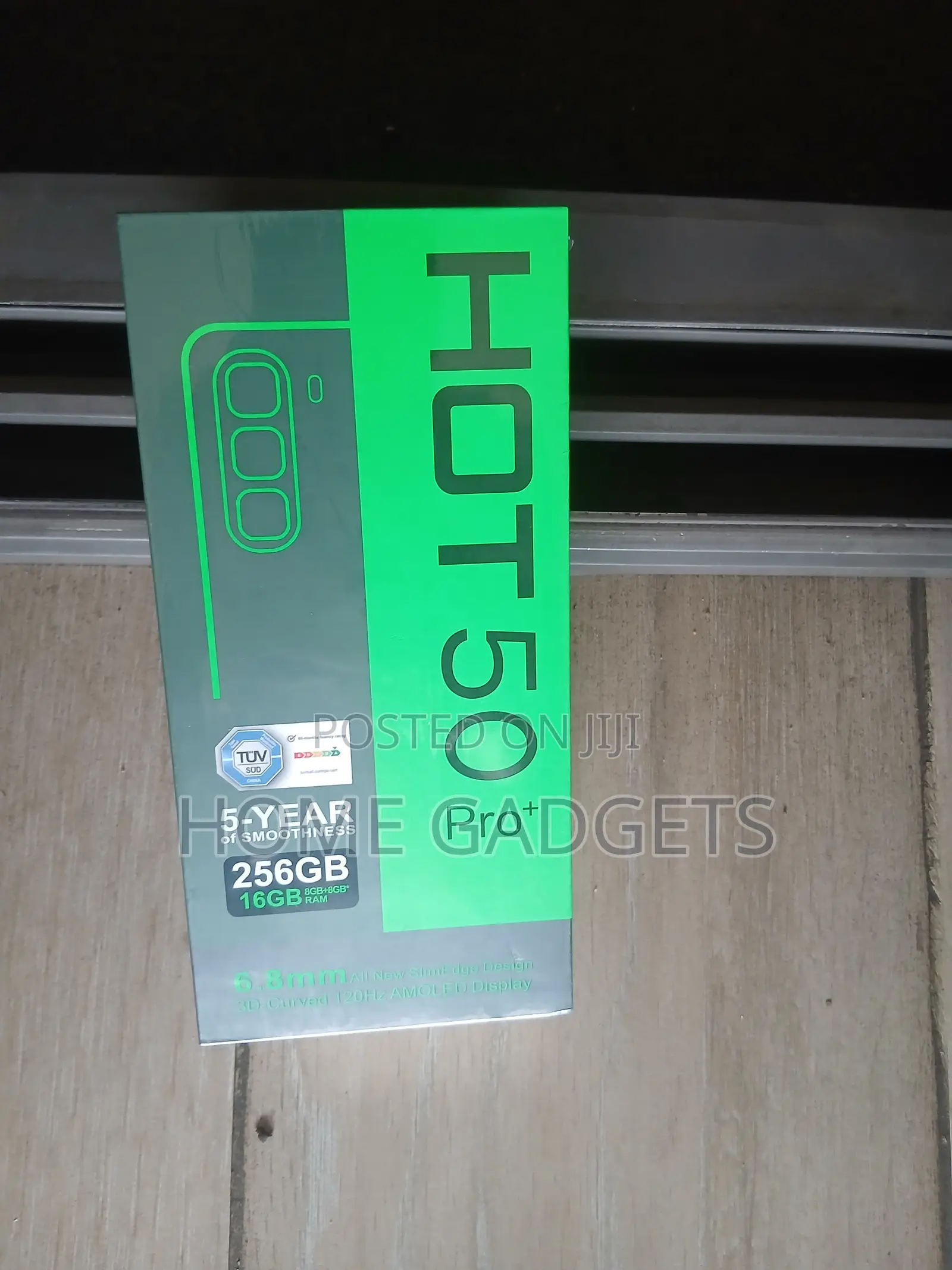 New Infinix Hot 50 Pro+ 4G 256 GB Black
