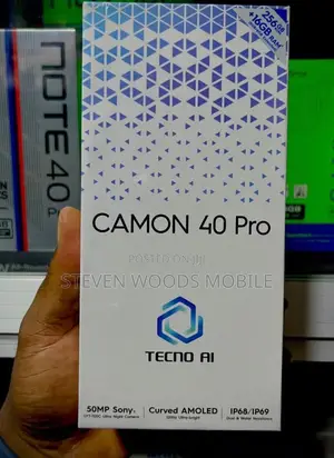 New Tecno Camon 40 Pro 5G 256 GB Purple