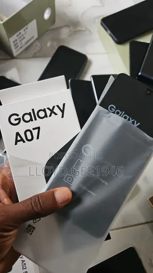 New Samsung Galaxy A07 5G 128 GB Black