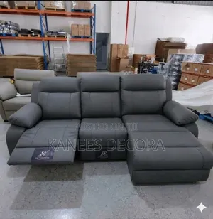 Manual L Shaped Recliner Sofa