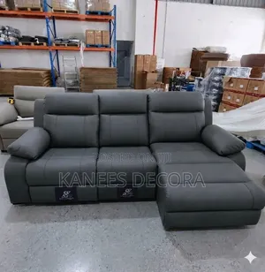 Manual L Shaped Recliner Sofa