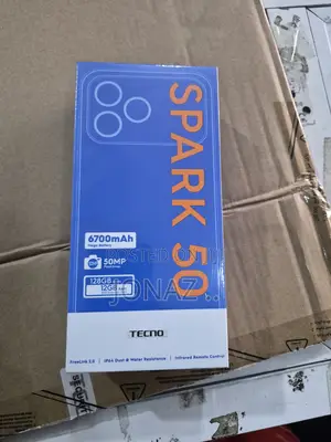 New Tecno Spark 50 128 GB Black