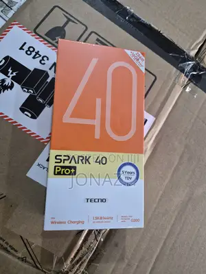 New Tecno Spark 40 Pro+ 256 GB Black