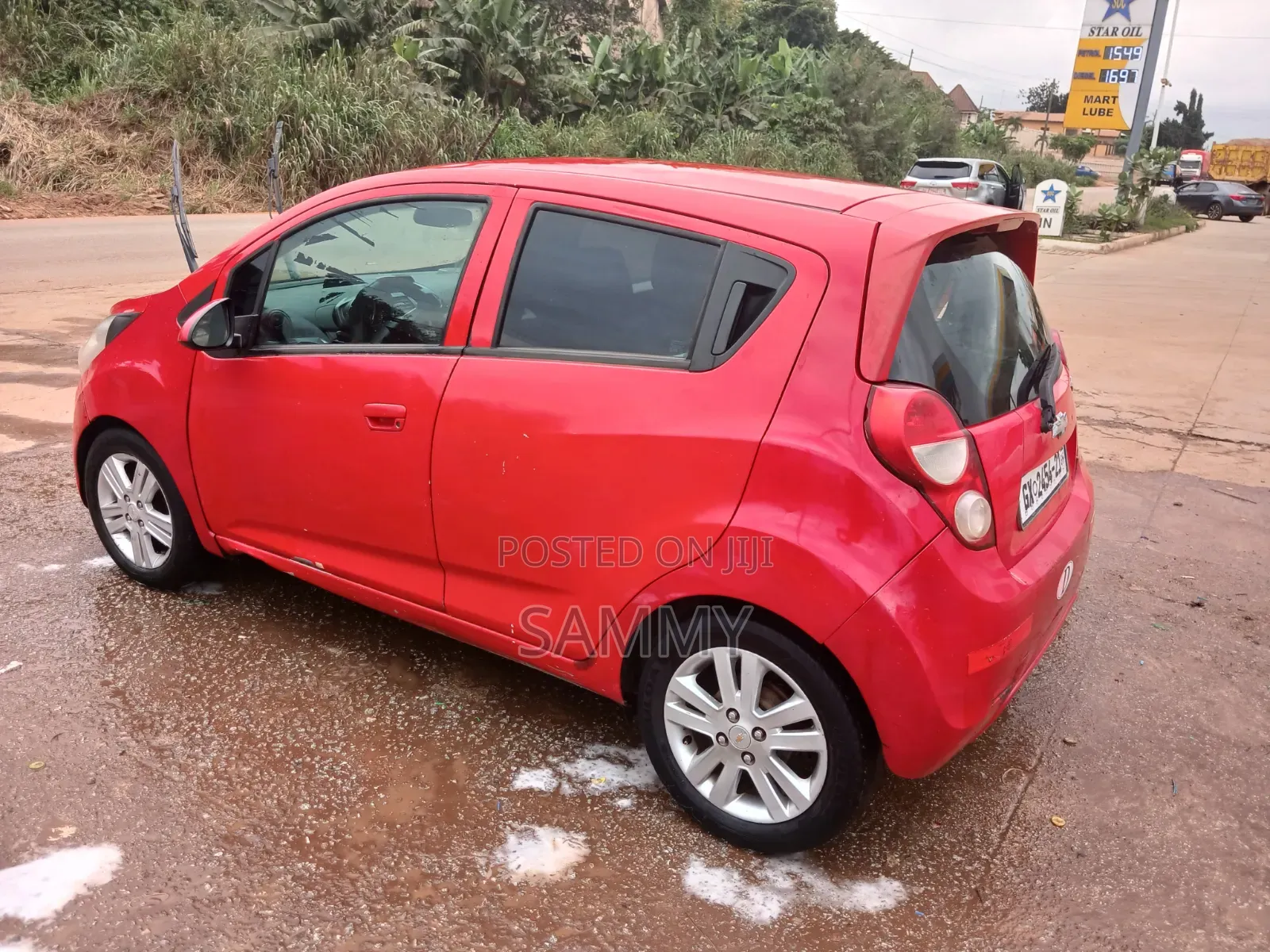 Chevrolet Spark 2014 Red