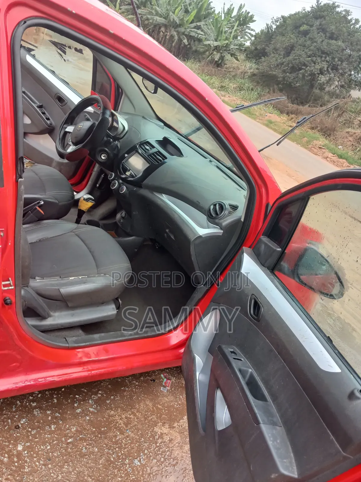 Chevrolet Spark 2014 Red