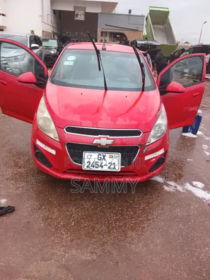 Chevrolet Spark 2014 Red