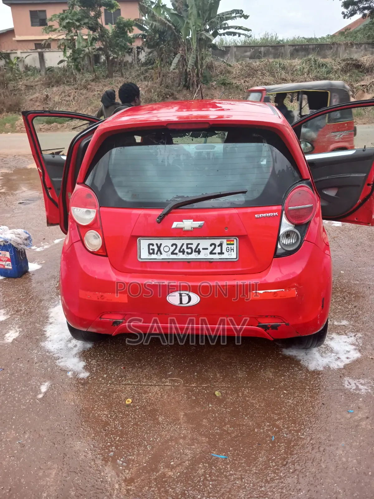 Chevrolet Spark 2014 Red