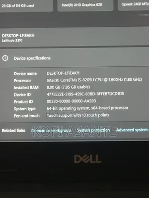 Laptop Dell Latitude 3310 8GB Intel Core i5 SSD 128GB