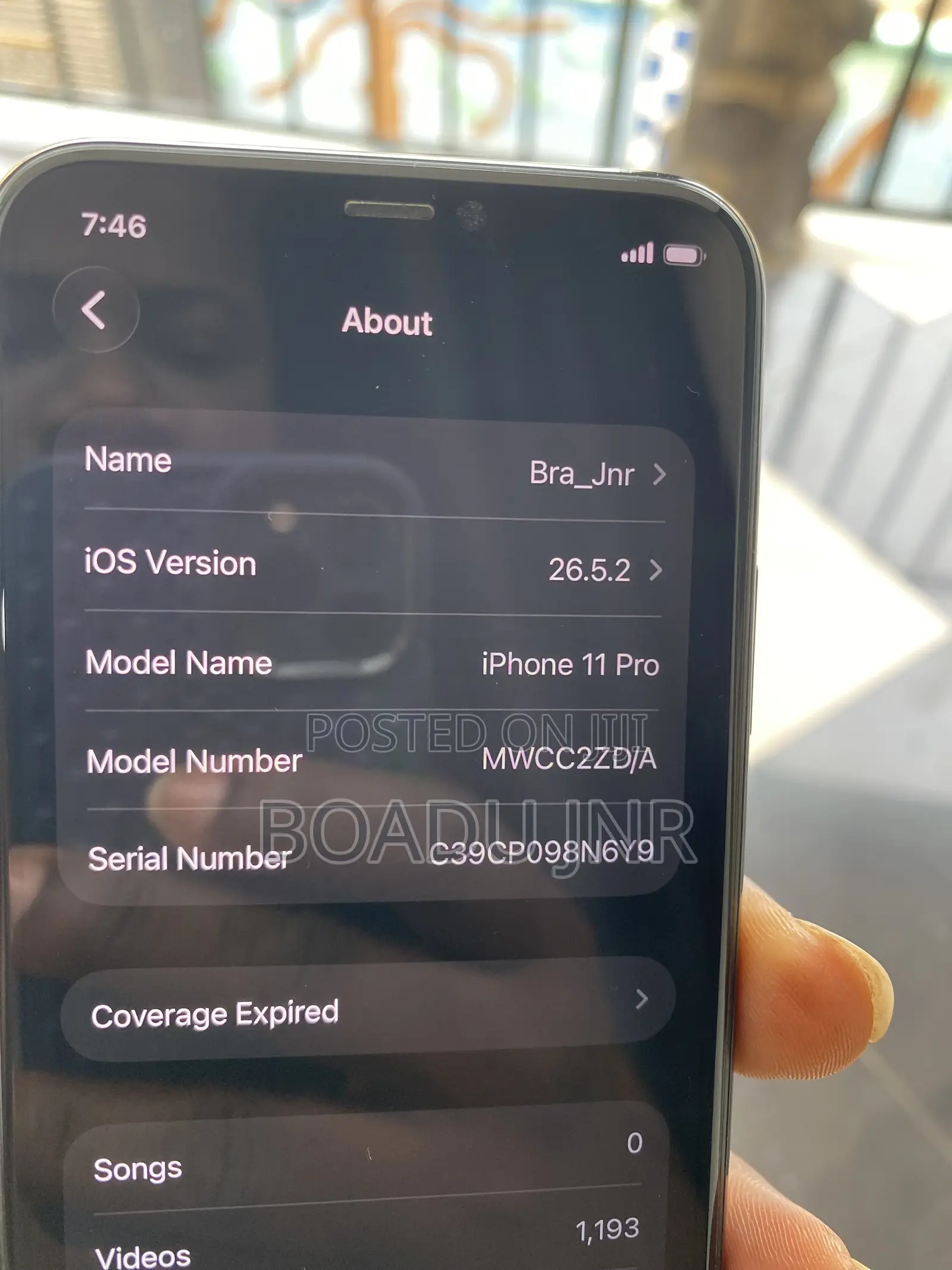 Apple iPhone 11 Pro 256 GB Gray