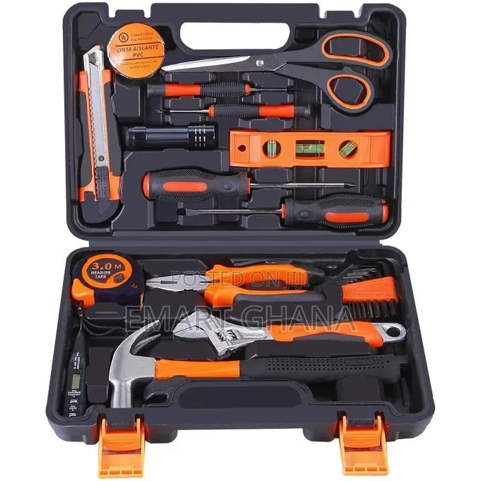 15 in 1 Hardware Tools Set - Complete Basic Repair Tool Kit