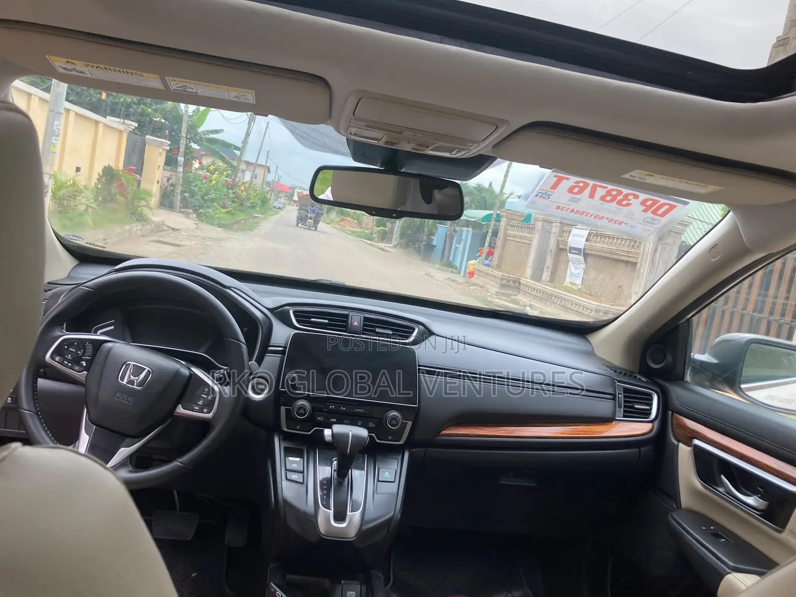 Honda CR-V EX-L AWD 2018 Beige