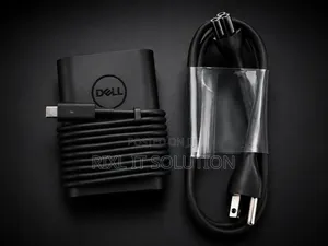 Original Dell 65W USB Type-C Laptop Charger Adapter – Fast Charging