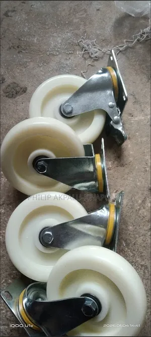 3inch 4inch 5inch PP Trolley Wheels Wear-Resistant Nylon