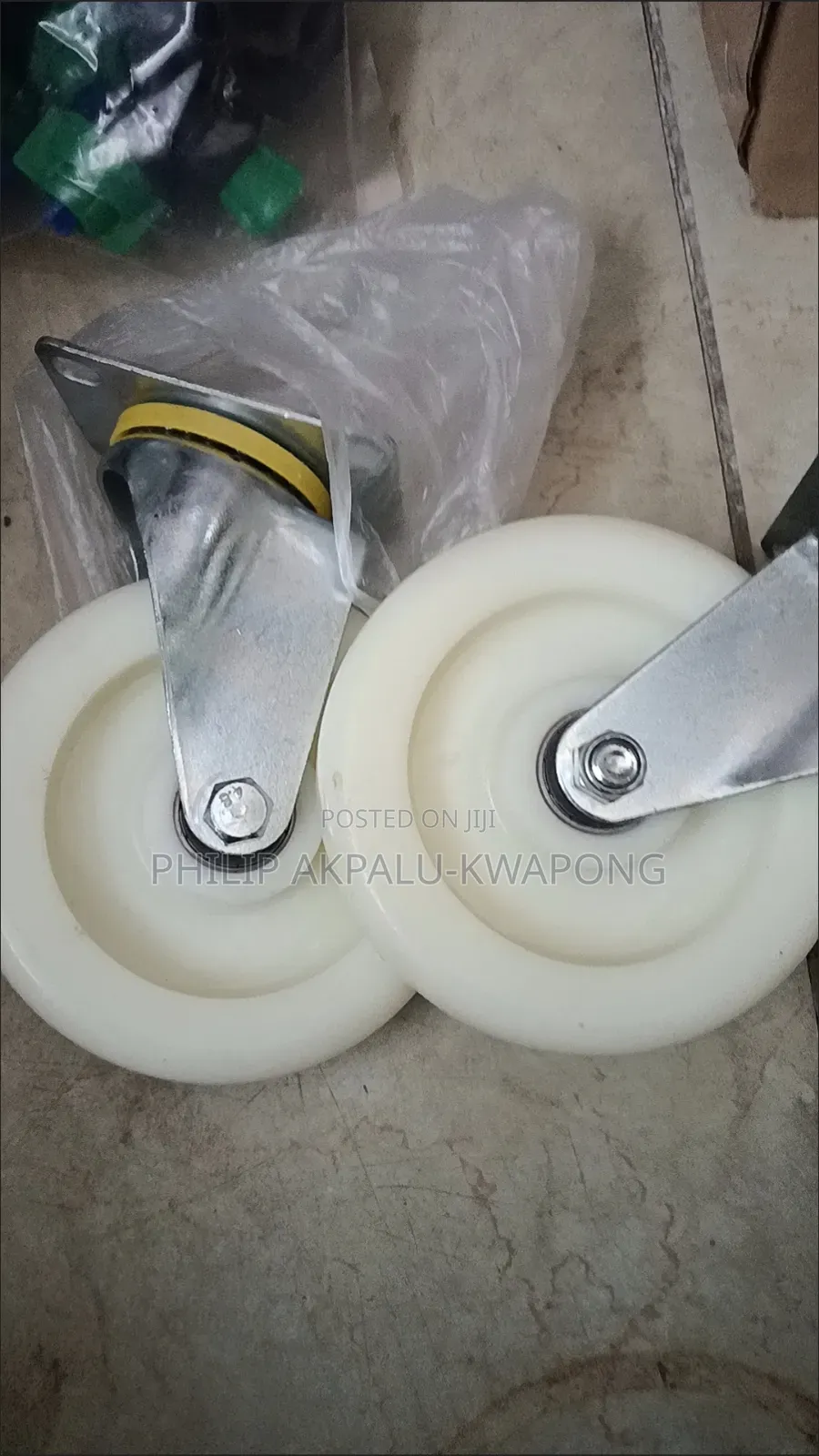 3inch 4inch 5inch PP Trolley Wheels Wear-Resistant Nylon