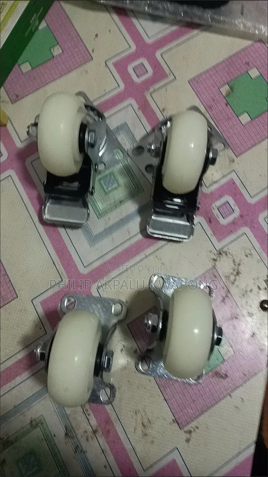 3inch 4inch 5inch PP Trolley Wheels Wear-Resistant Nylon