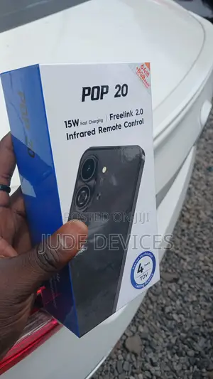 New Tecno Pop 20 128 GB Black