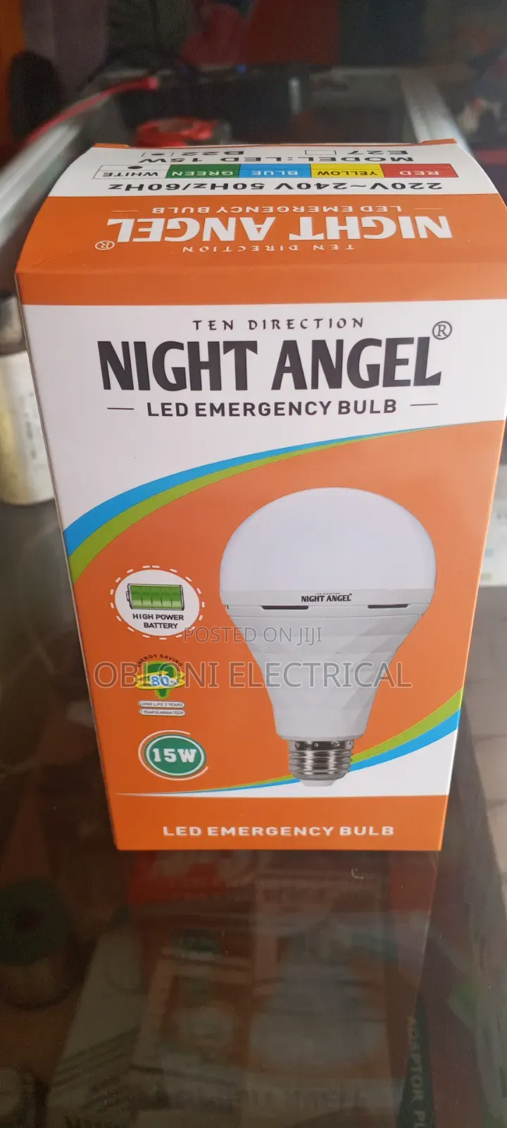 Rechargeable Bulb (Normal Use With Both ECG and Light Out)