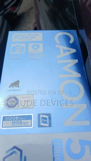 New Tecno Camon 50 Ultra 512 GB Black