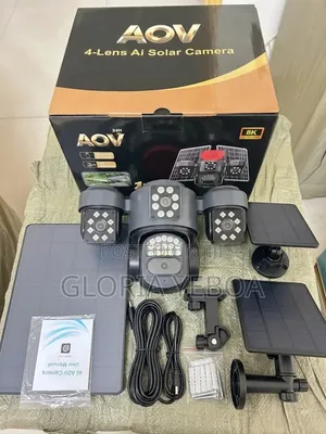AOV 4-Lens AI Solar Camera