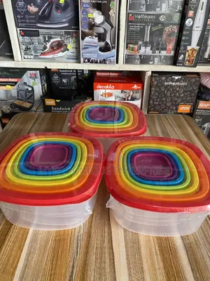 7pcs Crisper Box Set for Fridge Organization