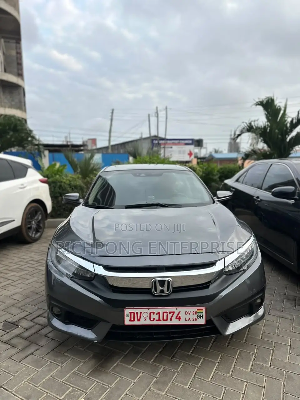 Honda Civic Touring 4dr Sedan (1.5L 4cyl) 2017 Gray