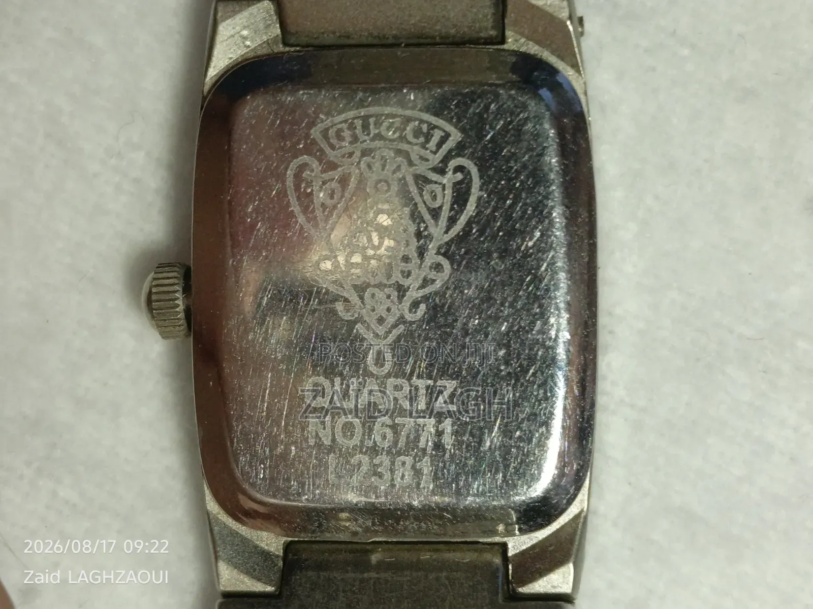 Authentic Gucci Vintage Swiss Made Watch- Rare Collector's Timepiece