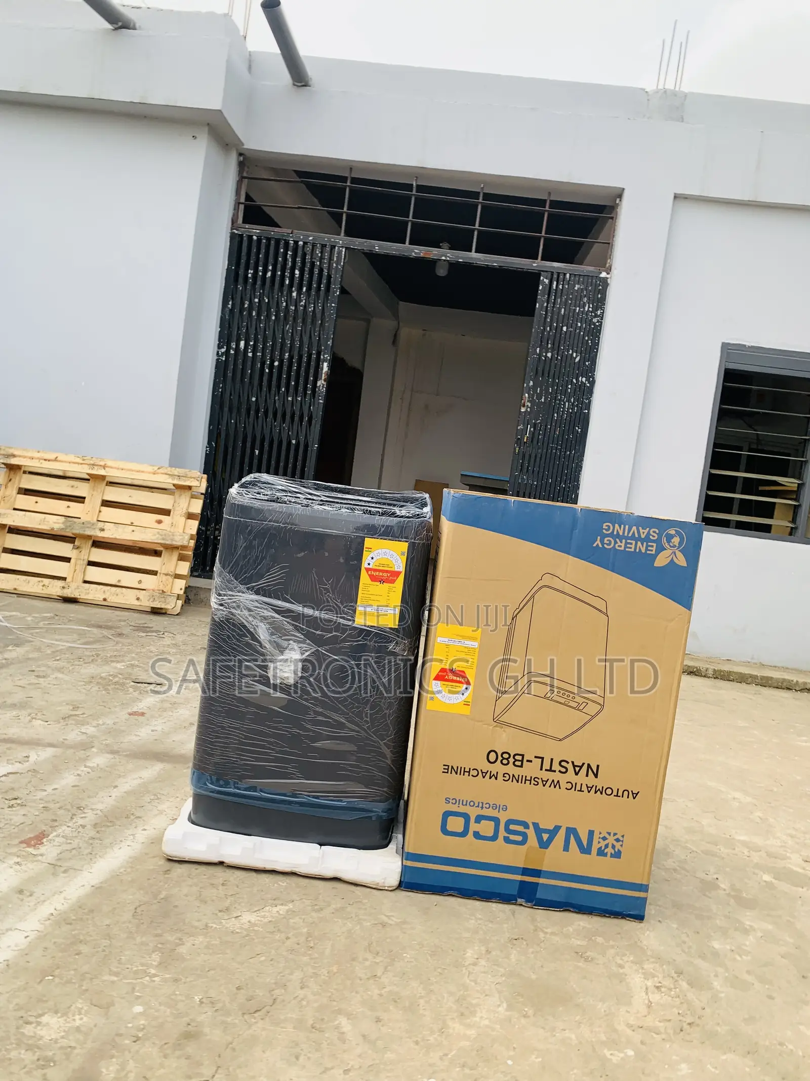 Exclusive Nasco 8KG Top Load Fully Automatic Washing Machine NASTL-B80