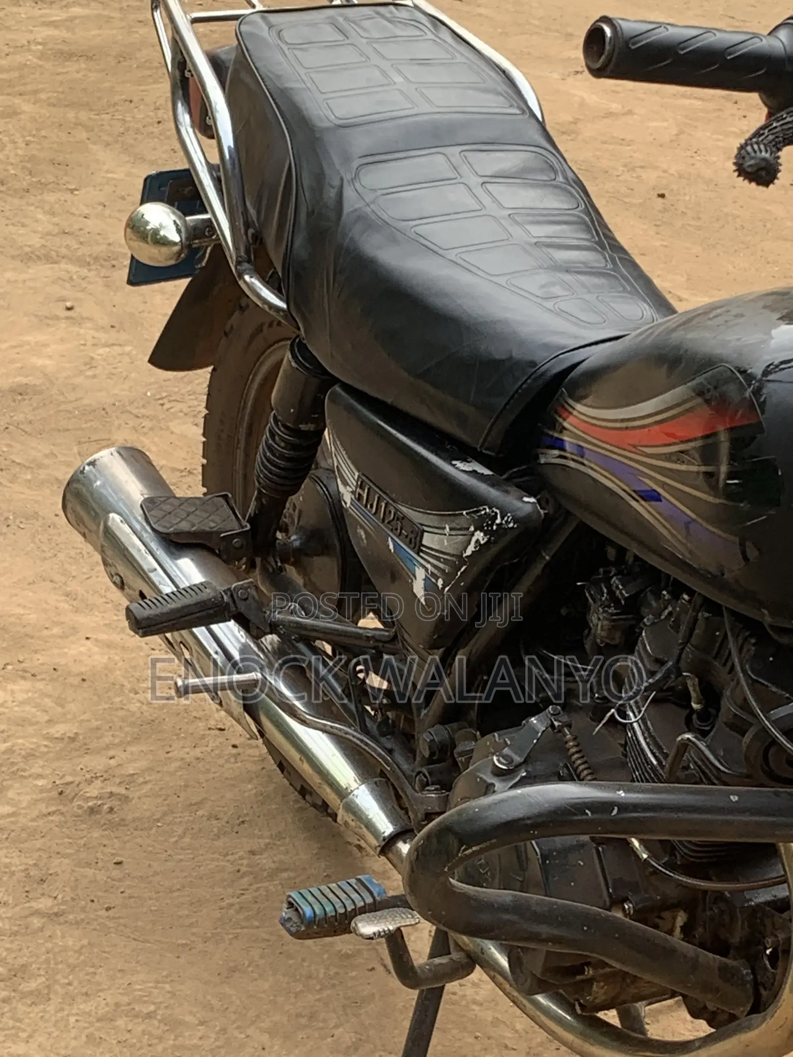 Haojue HJ125-8K 2022 Black