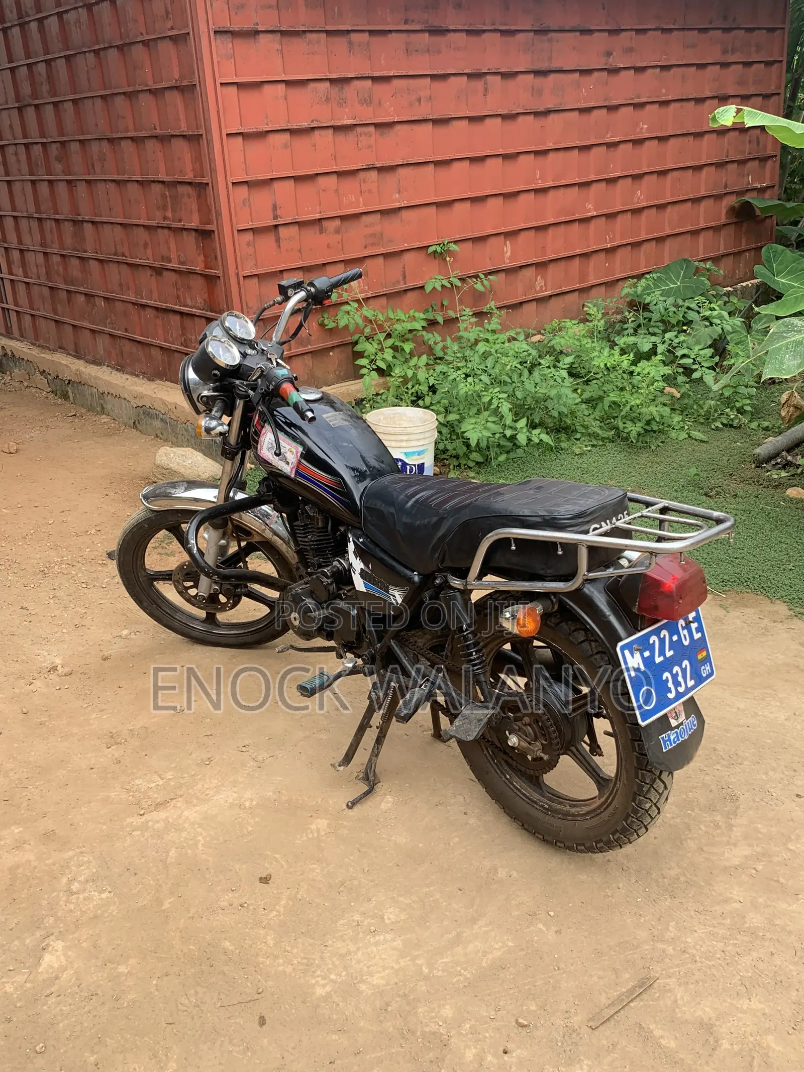 Haojue HJ125-8K 2022 Black