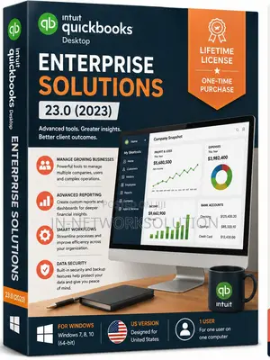 Intuit QuickBook Desktop Enterprise Solutions 23 5us.0 (2023) Lifetime