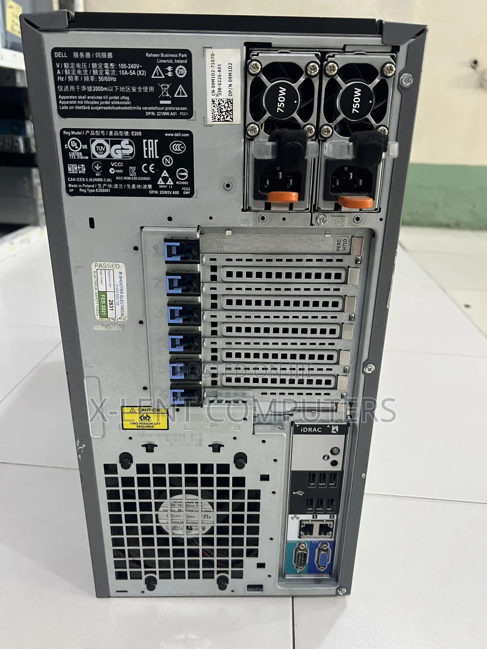 Server Dell PowerEdge T430 64GB Intel Xeon HDD+SSD 4T
