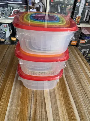 7pcs Plastic Food Boxes for Vegetables and Fruits
