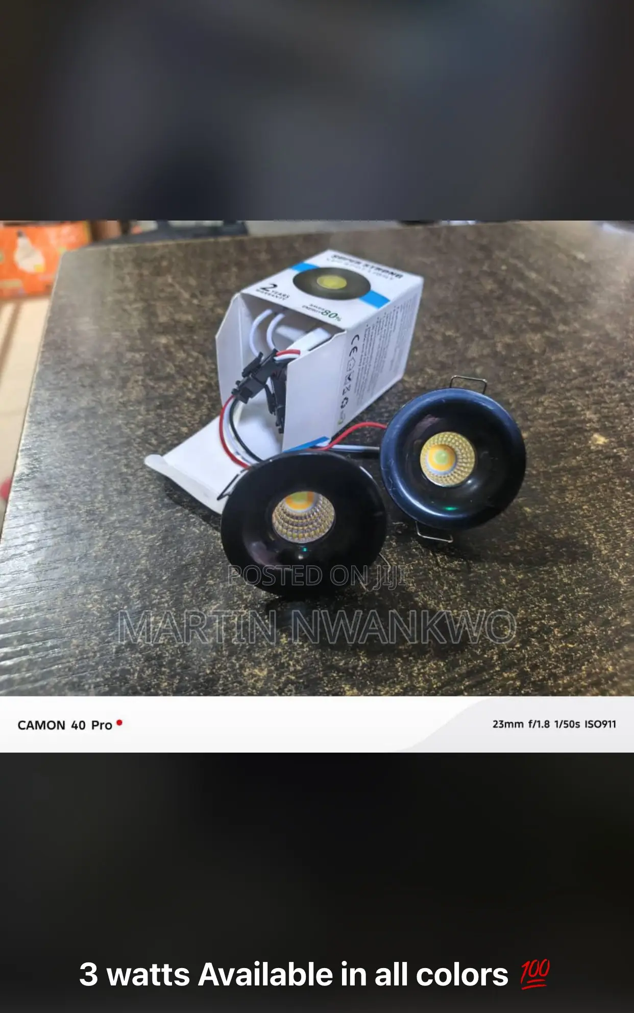 3 Watts Spotlight