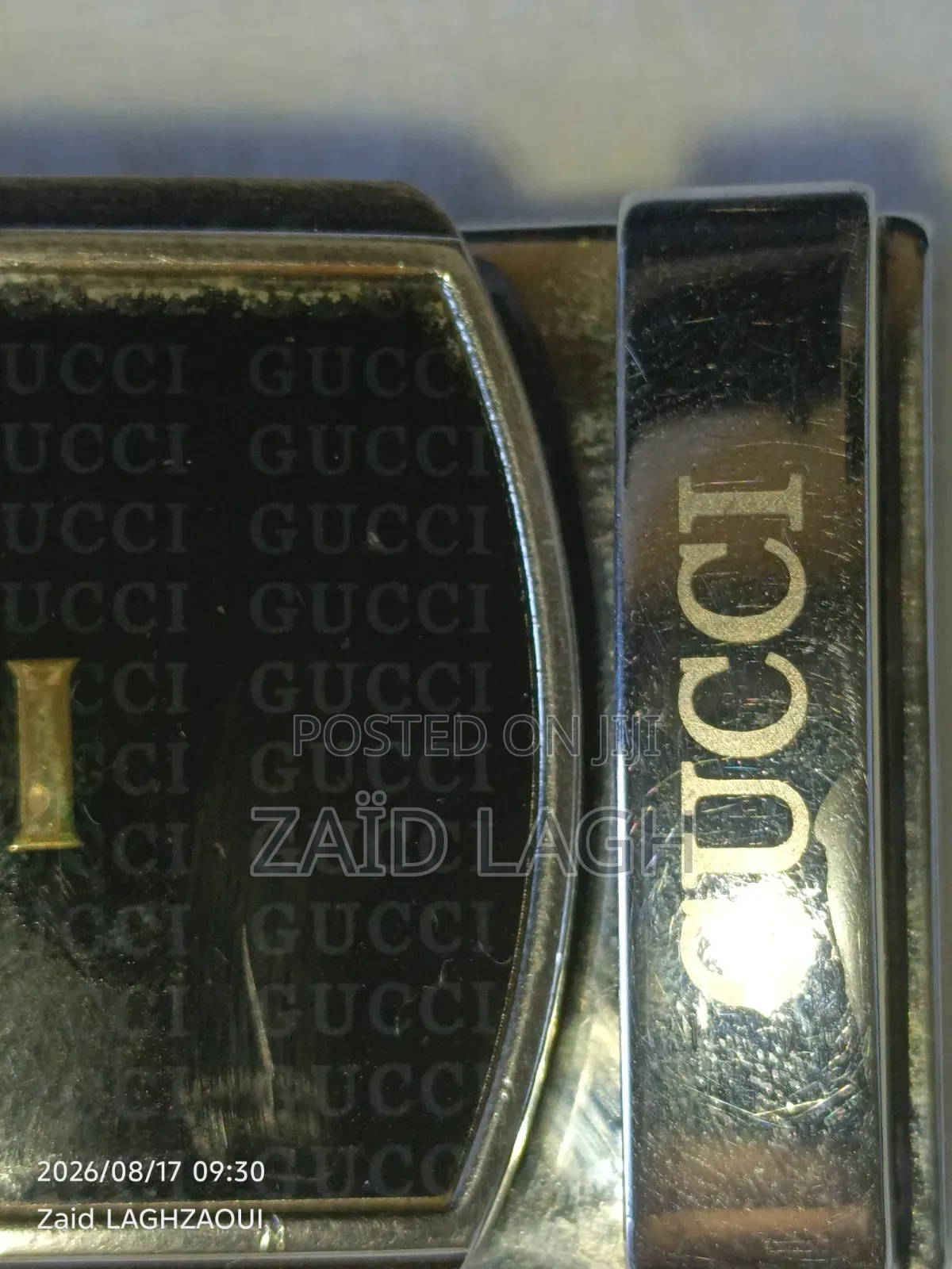 Authentic Gucci Vintage Belt Buckle – Rare Collector’s Piece