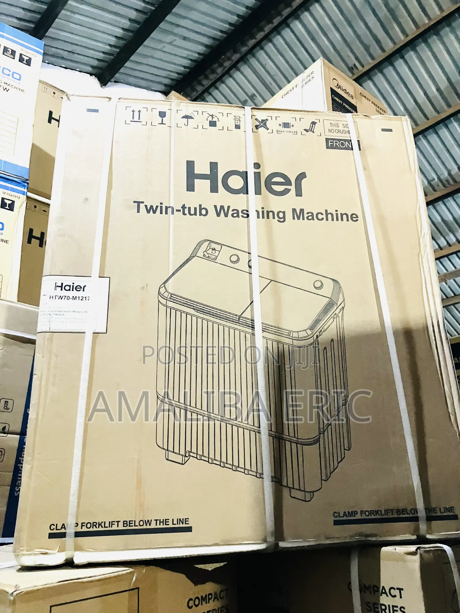 HTW70-M1217 - Haier 7kg Semi-Automatic Washing Machine