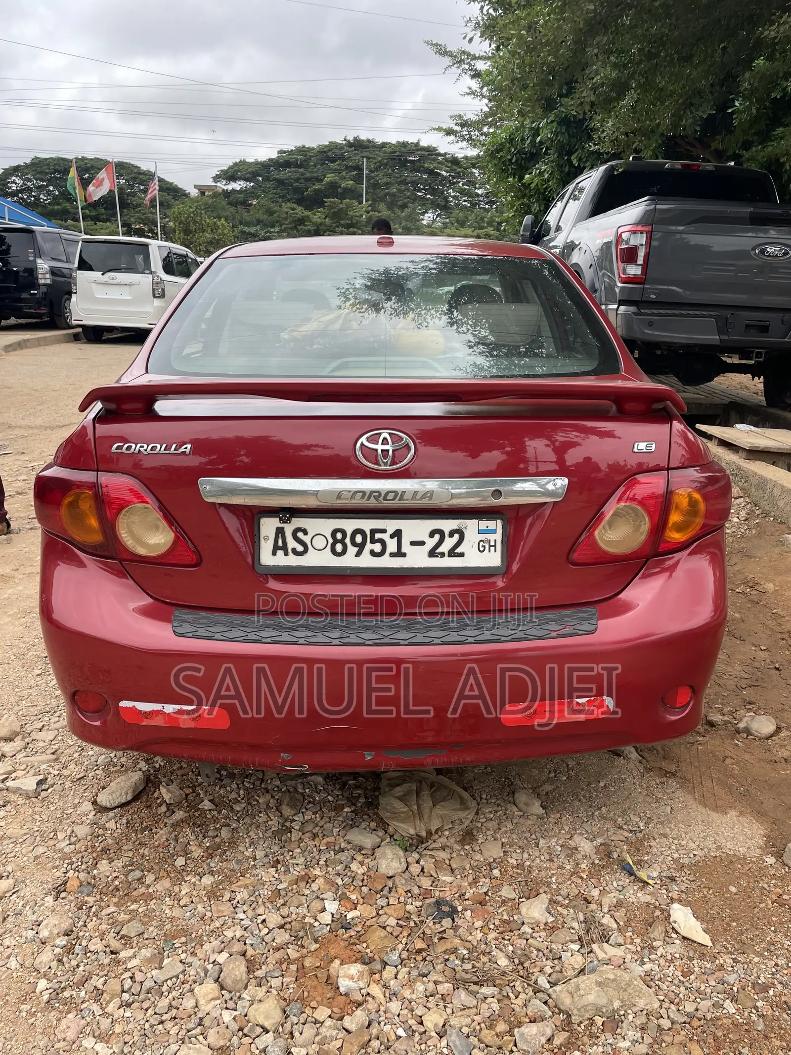 Toyota Corolla 2010 Red