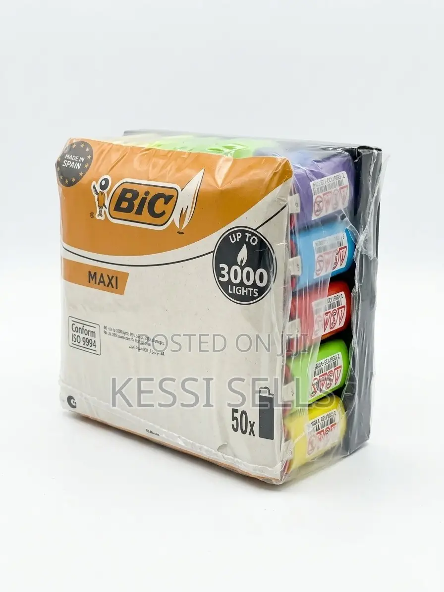 BIC Lighters – Box of 50 Pieces