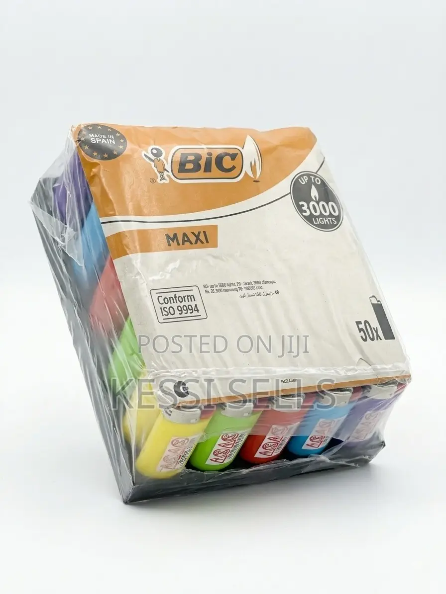 BIC Lighters – Box of 50 Pieces