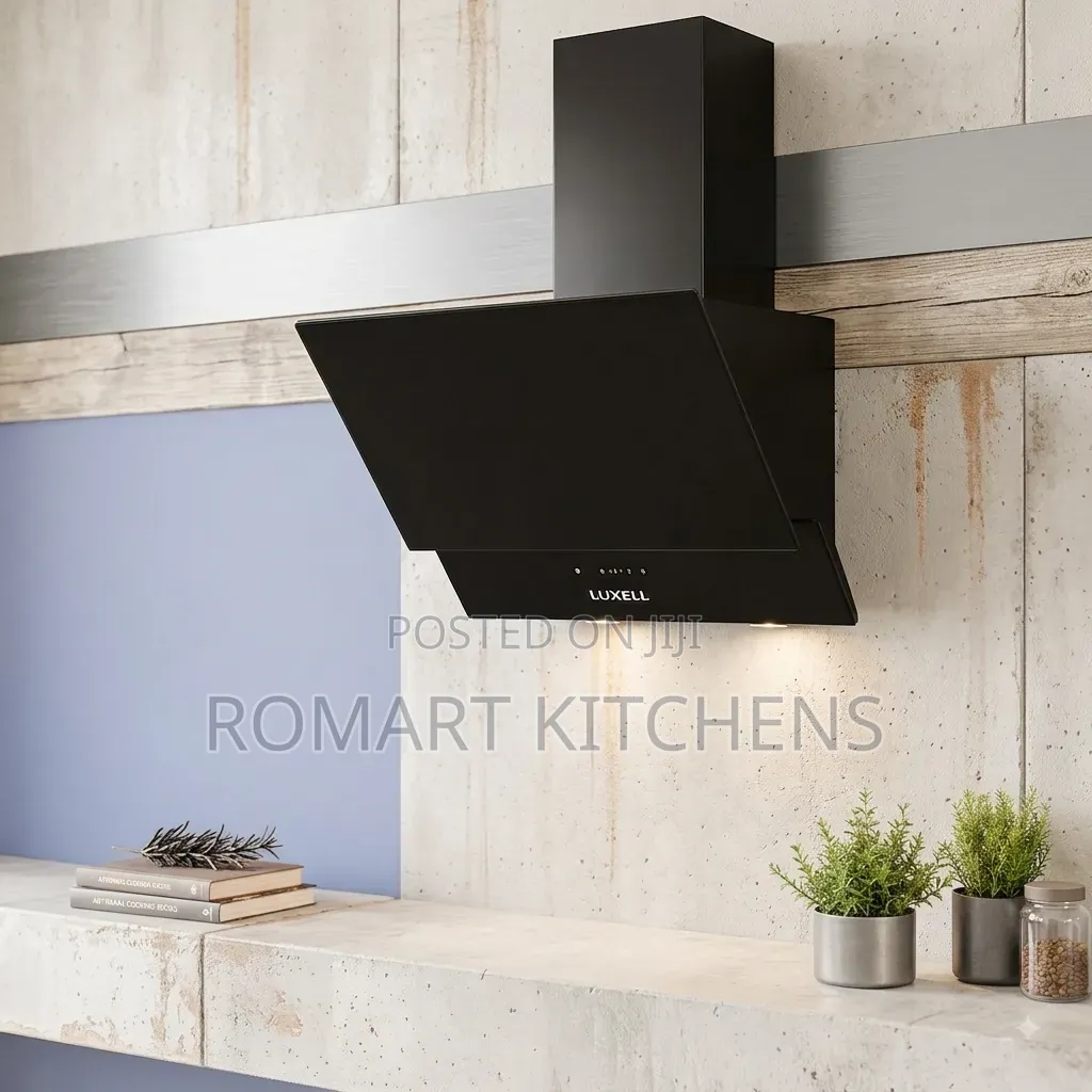 Luxell Glass 60cm Heat Extractor. Touch Screen and Remote Control