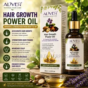 Hair Growth Power Oil – Nourish Strengthen