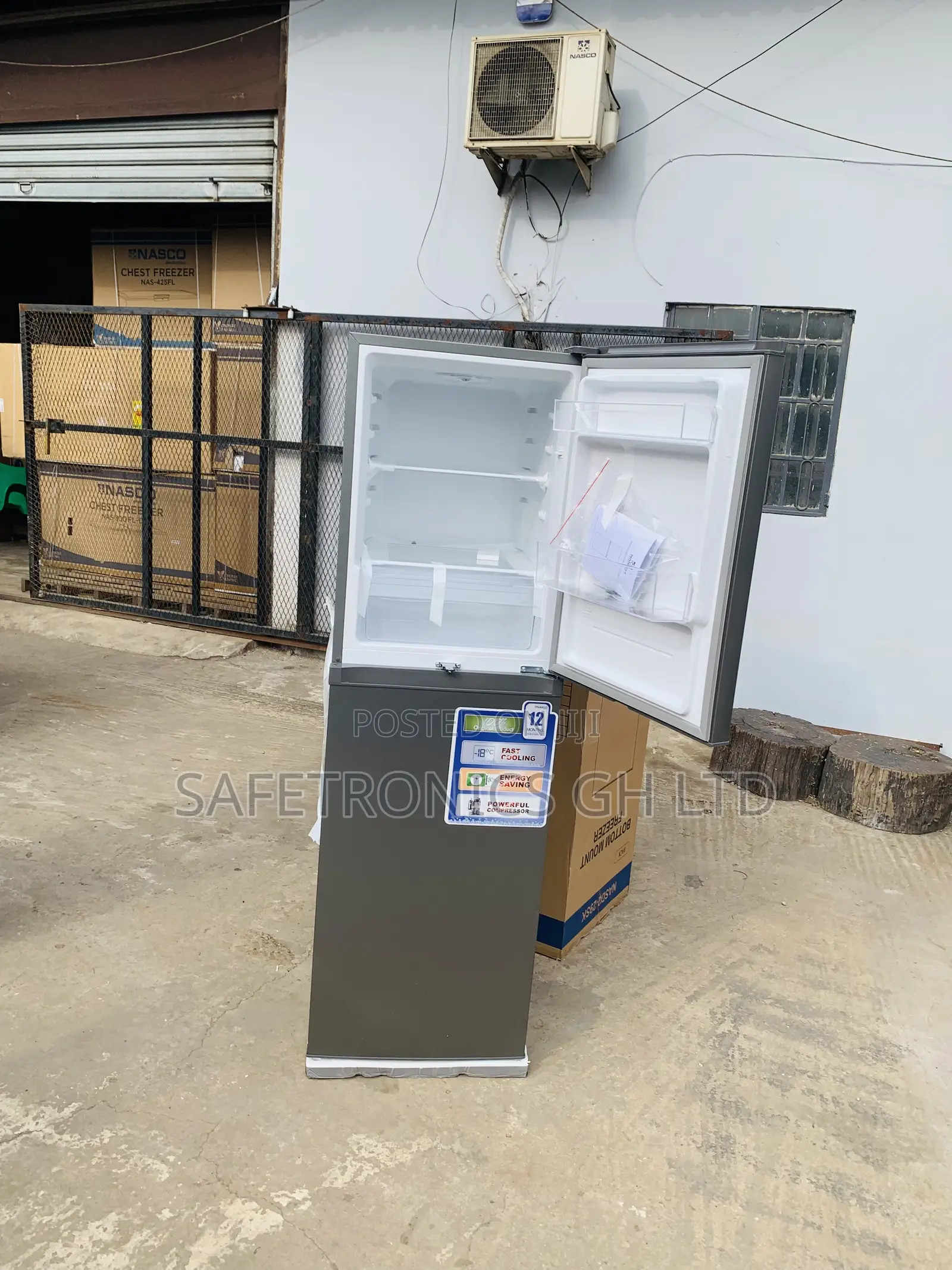 Shop New Nasco 251 LTRS Double Door Bottom Mount Fridge( NASD2-29SK)
