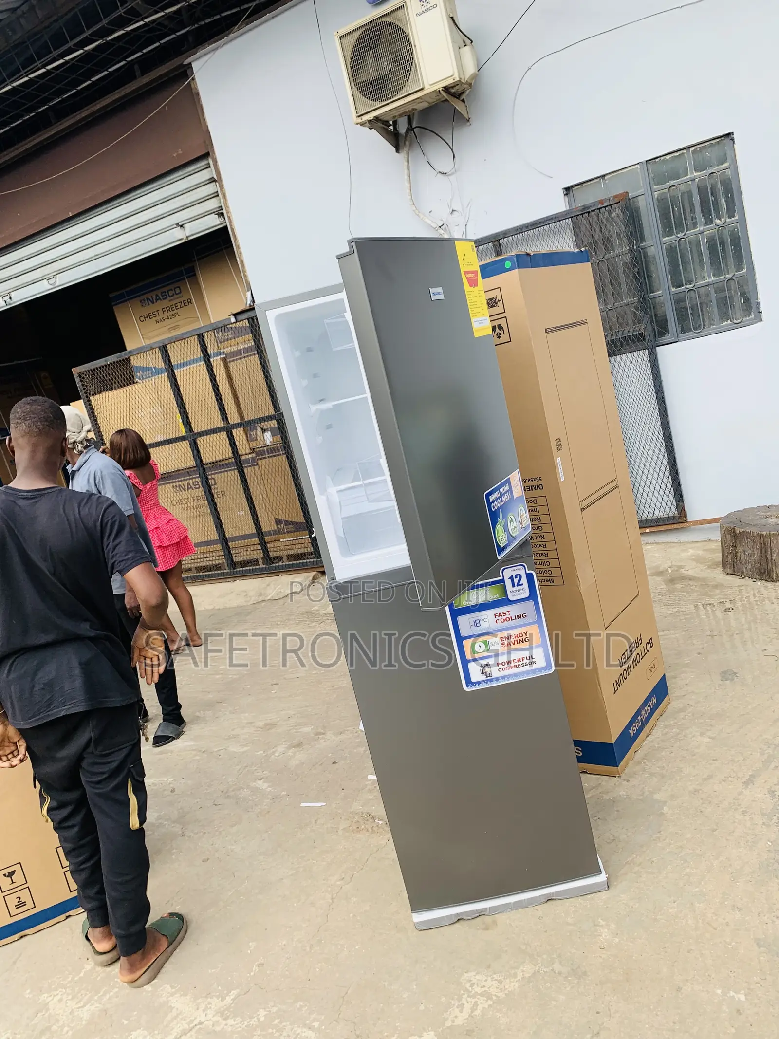 Neatly Boxed Nasco 251 LTRS Double Door Bottom Mount ( NASD2-29SK)