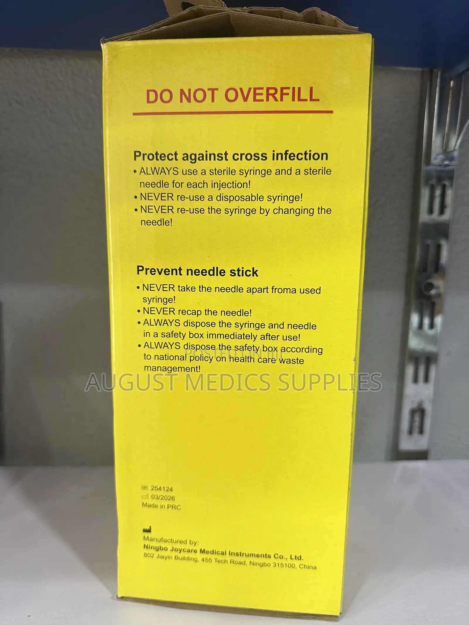 Hospital Safety Box