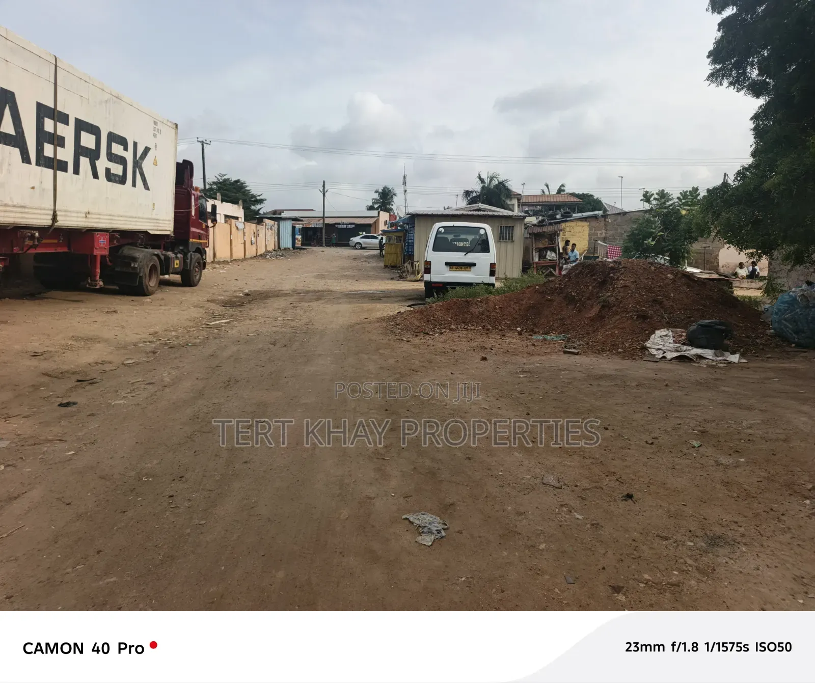 Half Plot for Sale at Teshie
