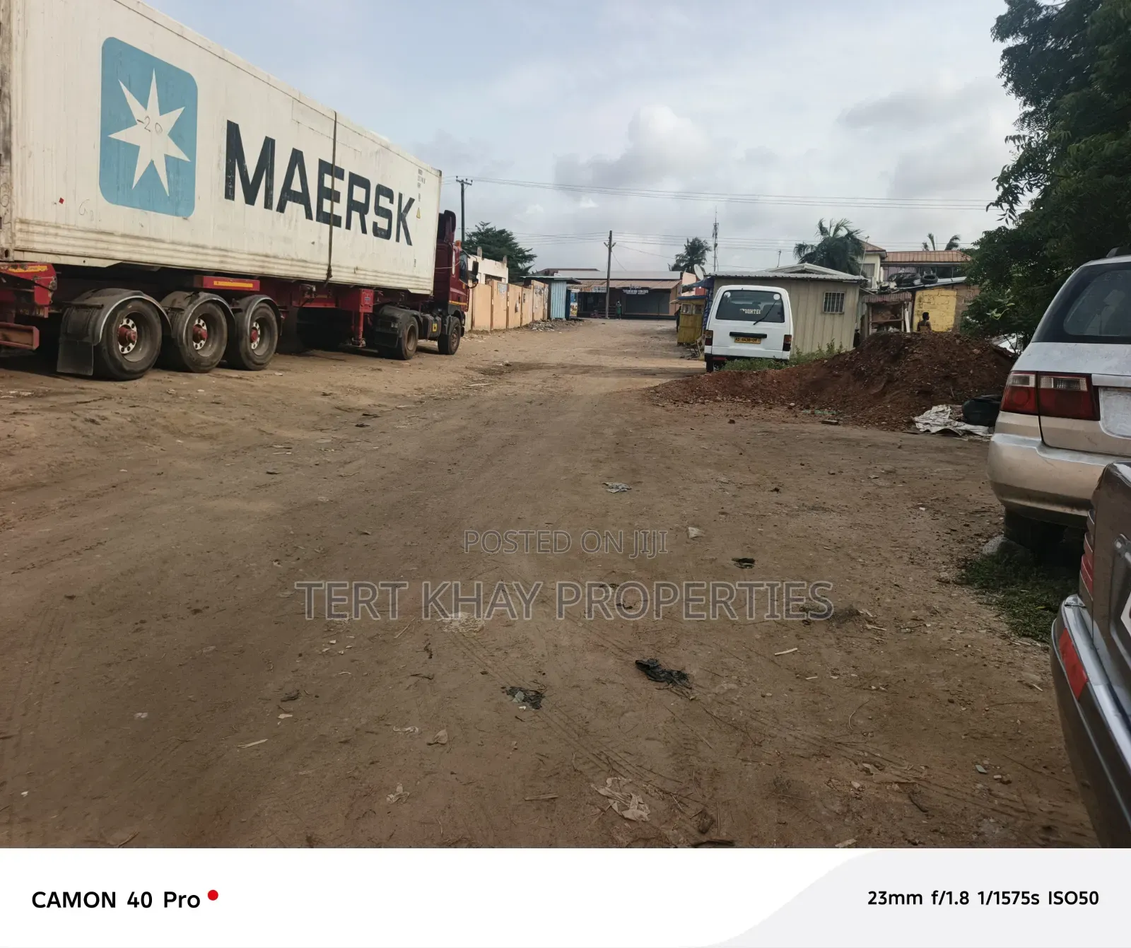 Half Plot for Sale at Teshie