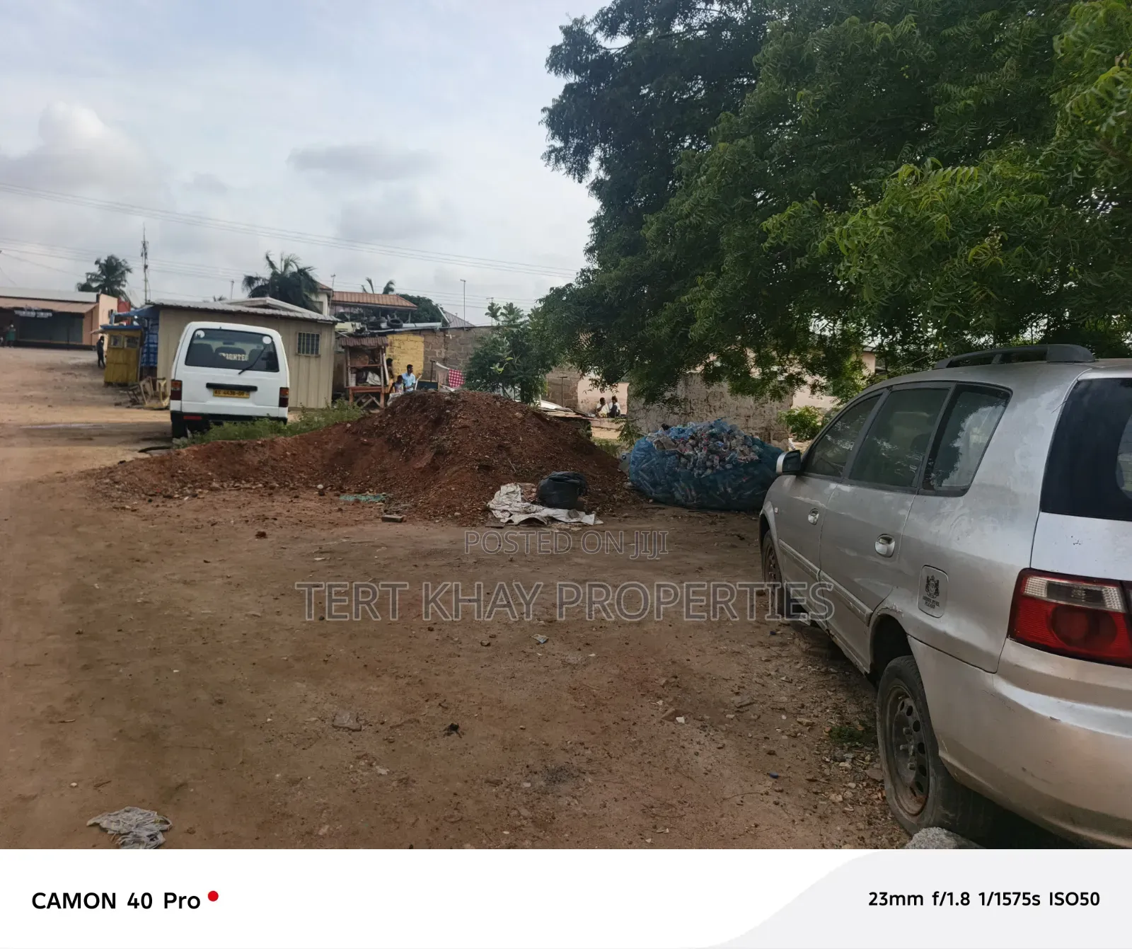 Half Plot for Sale at Teshie